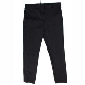 Versace Dress Pants Black Cotton Blend - Gold Medusa Pants Size 38 IT(29x28)